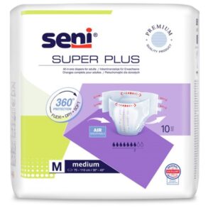 Pieluchomajtki Super Seni Plus dla dorosłych MEDIUM 10szt